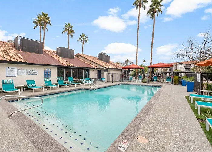 Apartment Comfy 2br Pool Gym Prime Location Tempe
